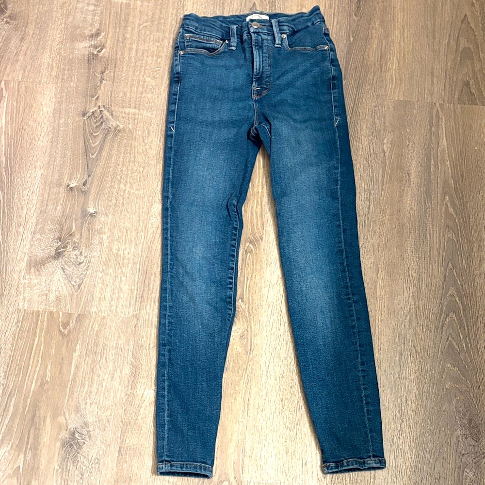 Good American Dark Blue Skinny Jeans size 2